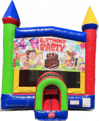 Example of Banner on Bounce House