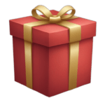 gift box emoji home tmn