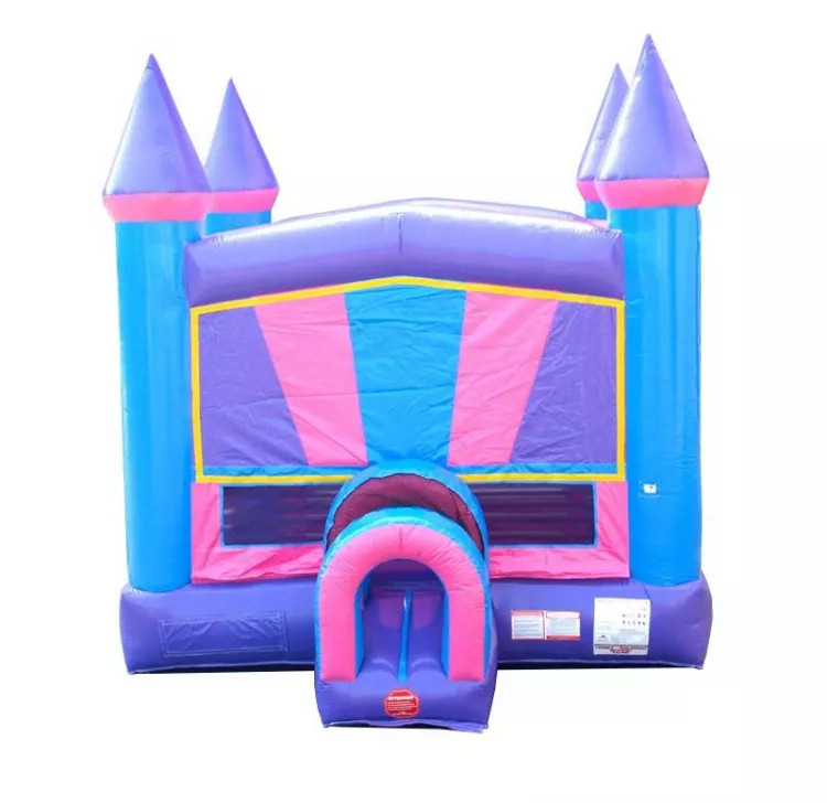 Pink Bounce House Castle