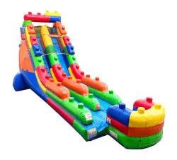 18FT Building block Water Slide