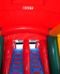xco wdmxmas inside a 1 1760730712 Christmas Mega Dual Lane Combo Bonce House