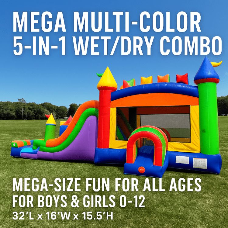Mega Multi Color 5 In 1 Wet/Dry Combo Mega Multi Color 5 In 1 Wet/Dry Combo
