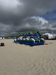 IMG 3725 1762193550 Tropical 35' Dual Lane Slip n' Slide