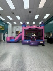 IMG 7975 1762145975 Pink Bounce House Combo