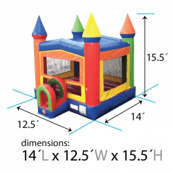 multi20color20bounce20size 1732140110 Multi Color Bounce House Castle