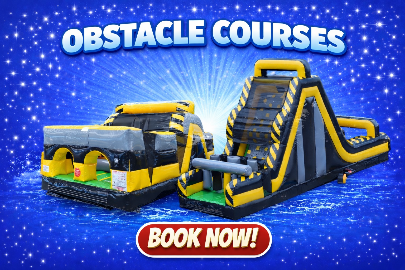 Obstacle Courses Rentals - Stevie D Entertainment